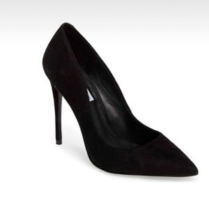 Suede pumps steve madden worn once only